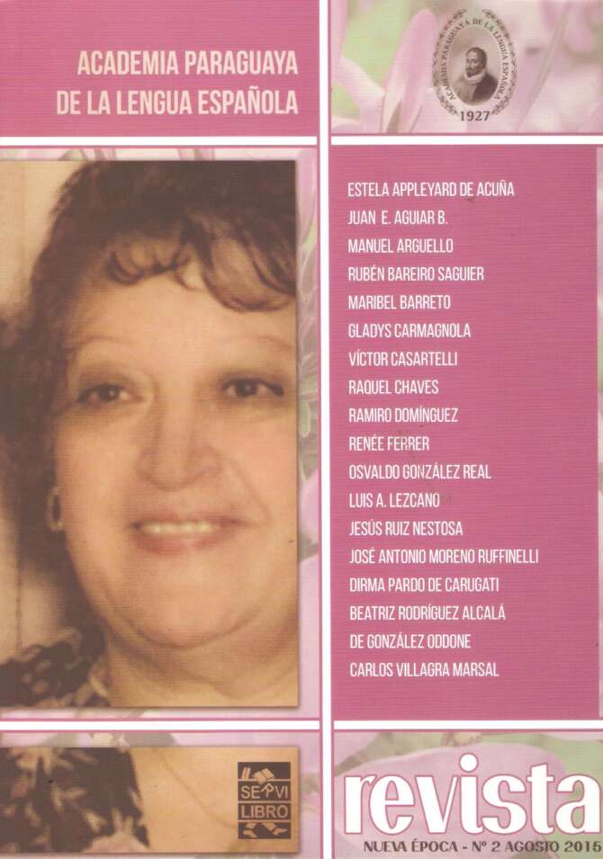 Revista: Academia Paraguaya de la Lengua Española